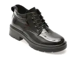Ghete GRYXX negre, 240435, din piele naturala lacuita imagine