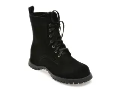 Ghete GRYXX negre, 2559, din piele intoarsa imagine