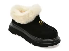 Ghete GRYXX negre, 3120, din piele intoarsa imagine