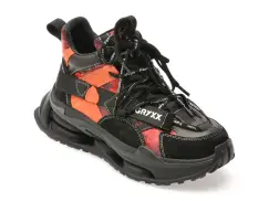 Ghete GRYXX negre, 36889, din piele naturala imagine