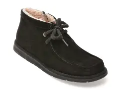 Ghete GRYXX negre, 4631783, din piele intoarsa imagine