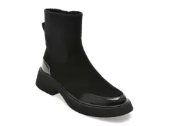Ghete GRYXX negre, 5403, din piele intoarsa imagine