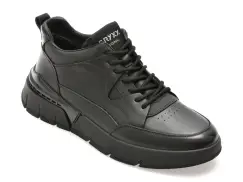 Ghete GRYXX negre, 58623, din piele naturala imagine