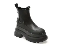Ghete GRYXX negre, 598, din piele naturala imagine