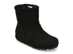 Ghete GRYXX negre, 8368, din piele intoarsa imagine