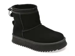 Ghete GRYXX negre, 8767, din piele intoarsa imagine