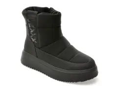 Ghete GRYXX negre, 89531, din material textil imagine