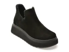 Ghete GRYXX negre, 91724, din piele intoarsa imagine