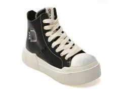 Ghete GRYXX negre, 986730, din piele naturala imagine