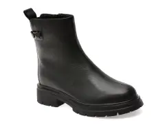 Ghete GRYXX negre, DX01321, din piele naturala imagine