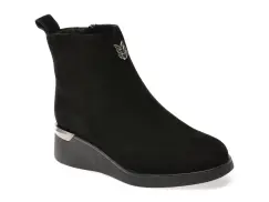 Ghete GRYXX negre, DX01352, din piele intoarsa imagine