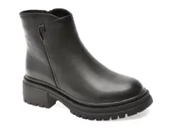 Ghete GRYXX negre, DX83515, din piele naturala imagine