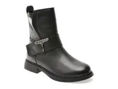 Ghete GRYXX negre, G719, din piele naturala imagine