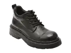 Ghete GRYXX negre, K7101, din piele naturala imagine