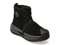 Ghete GRYXX negre, LN12, din piele intoarsa imagine