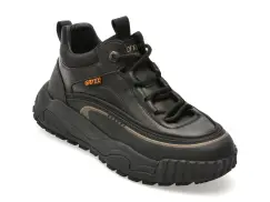 Ghete GRYXX negre, LN3, din piele naturala imagine