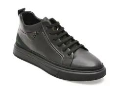 Ghete GRYXX negre, LN48, din piele naturala imagine