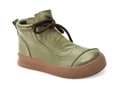 Ghete GRYXX verzi, 3273, din piele naturala imagine