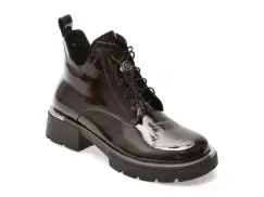 Ghete GRYXX visinii, M90B, din piele naturala lacuita imagine