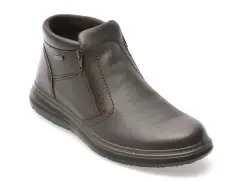 Ghete IMAC maro, 851348, din piele naturala imagine