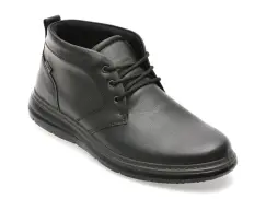 Ghete IMAC negre, 851338, din piele naturala imagine