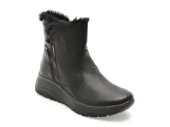 Ghete IMAC negre, 856898, din piele naturala imagine