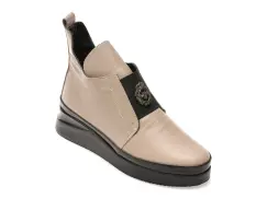 Ghete IMAGE gri, 1069344, din piele naturala imagine