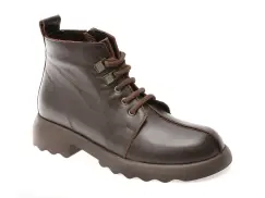 Ghete IMAGE maro, 1767063, din piele naturala imagine