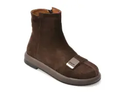 Ghete IMAGE maro, 2541842, din piele intoarsa imagine