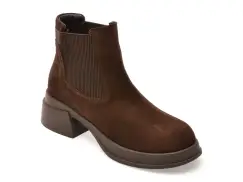 Ghete IMAGE maro, 3772501, din piele intoarsa imagine