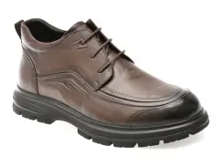 Ghete OTTER maro, 8078, din piele naturala imagine