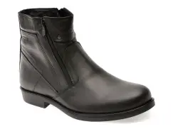 Ghete OTTER negre, 191679, din piele naturala imagine