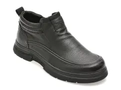 Ghete OTTER negre, 58620, din piele naturala imagine