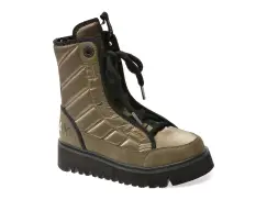 Ghete REPLAY kaki, WF2H12T, din material textil imagine