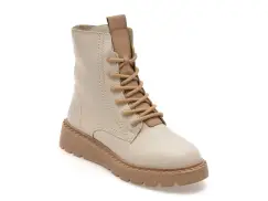 Ghete RIEKER bej, 70404, din piele naturala imagine