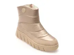 Ghete RIEKER bej, Y3552, din material textil imagine