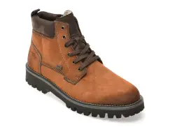 Ghete RIEKER maro, 30440, din piele ecologica imagine