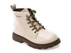 Ghete SELECTION KIDS bej, 532207, din piele naturala imagine