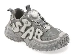 Ghete SELECTION KIDS gri, 532201, din piele ecologica imagine