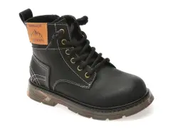 Ghete SELECTION KIDS negre, 532203, din piele naturala imagine