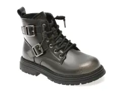 Ghete SELECTION KIDS negre, 532205, din piele naturala imagine