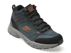 Ghete SKECHERS bleumarin, OAK CANYON, din material textil imagine