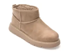 Ghete SKECHERS gri, 169018, din material textil imagine