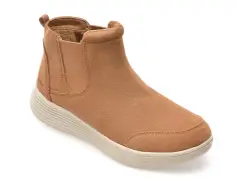 Ghete SKECHERS maro, 159095, din piele intoarsa imagine