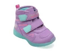 Ghete SKECHERS mov, 319310N, din piele ecologica imagine