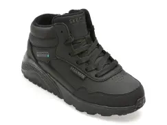 Ghete SKECHERS negre, 417009L, din piele ecologica imagine