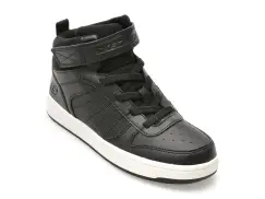 Ghete SKECHERS negre, SMOOTH STREET, din piele ecologica imagine