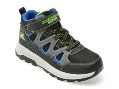 Ghete SKECHERS negre, STORM BLAZER, din material textil imagine