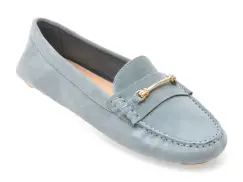 Mocasini ALDO bleumarin, 13917646, din piele intoarsa imagine