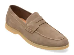 Mocasini ALDO gri, 14351232, din piele intoarsa imagine